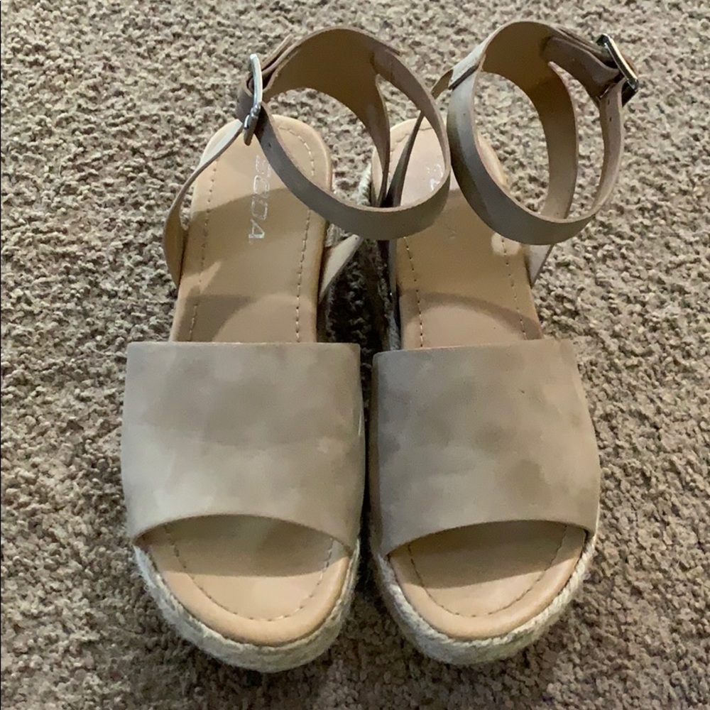 Women's Soda Topic Flatform Sandals